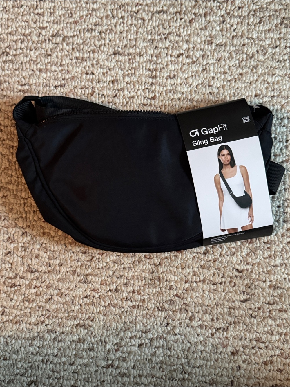 GAP Black Crossbody Sling Bag